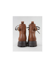 Botas Camel Militares Ginova Femininas em Pele