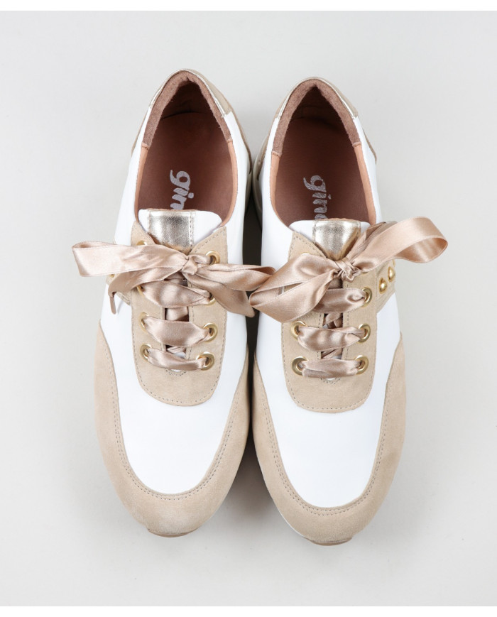 Ginova Women's Trainers with Pearls