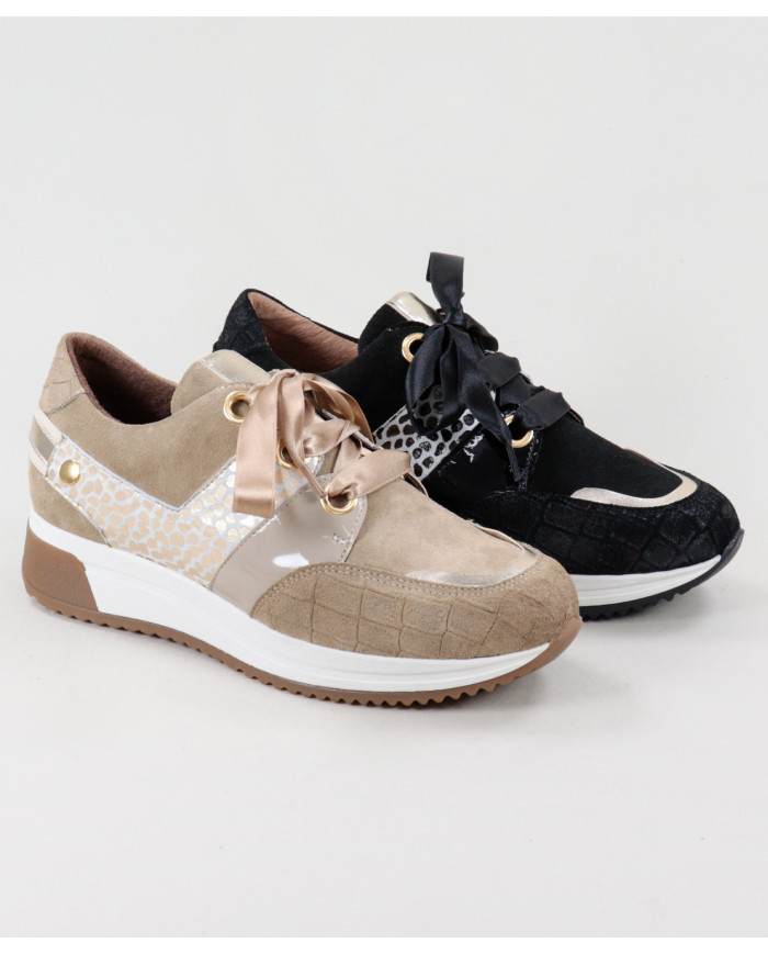 Ginova Women's Slippers with Various Textures