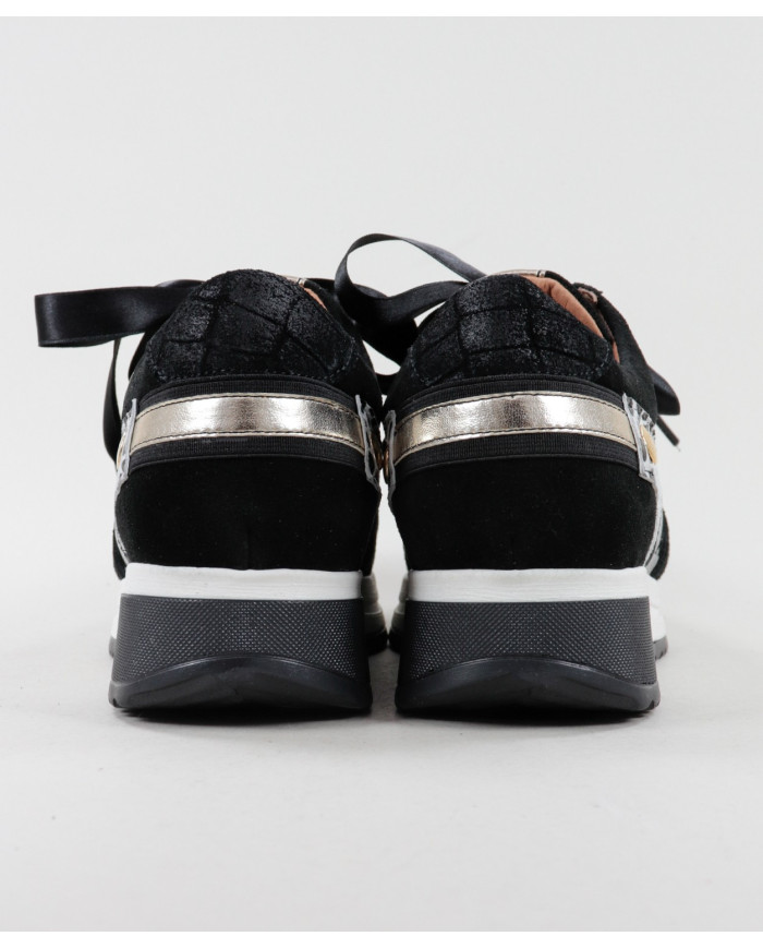 Zapatillas de mujeres Ginova con diversas texturas