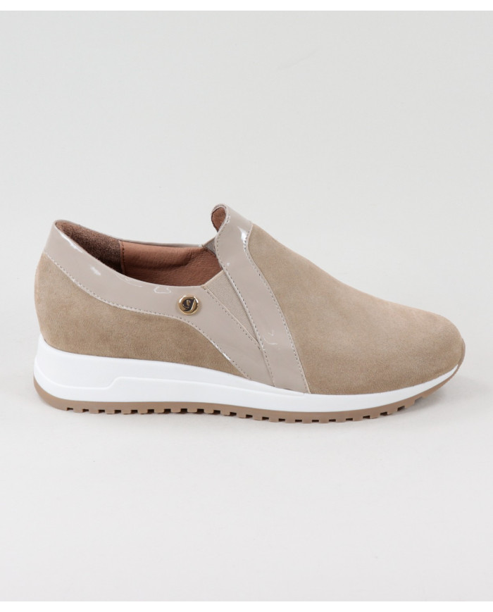 Zapatos Ginova con Elástico en los Laterales