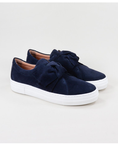Women's Blue Ginova Trainers with Lace