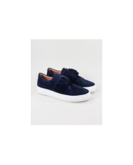 Sapatilhas Azul Ginova Femininas com Laço