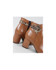 Stylish Camel Ginova Buttons with Zip