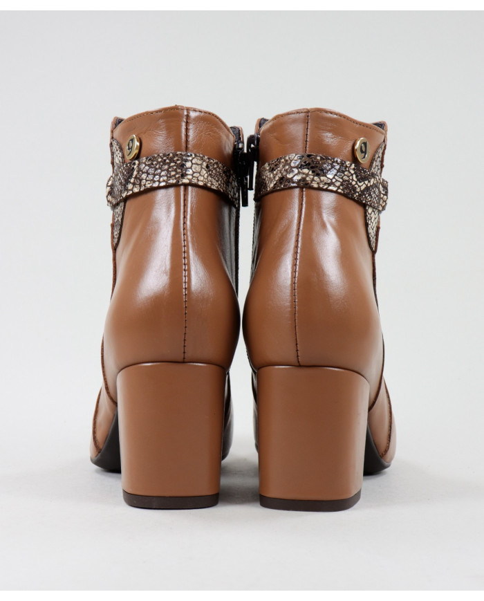 Botins Camel Ginova Elegantes com Fecho