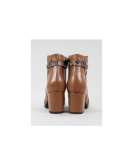 Stylish Camel Ginova Buttons with Zip