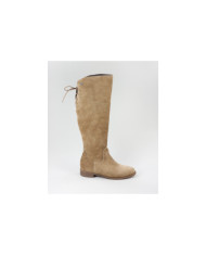 Taupe Boots of Cano Alto Ginova with Cordons Adjustable