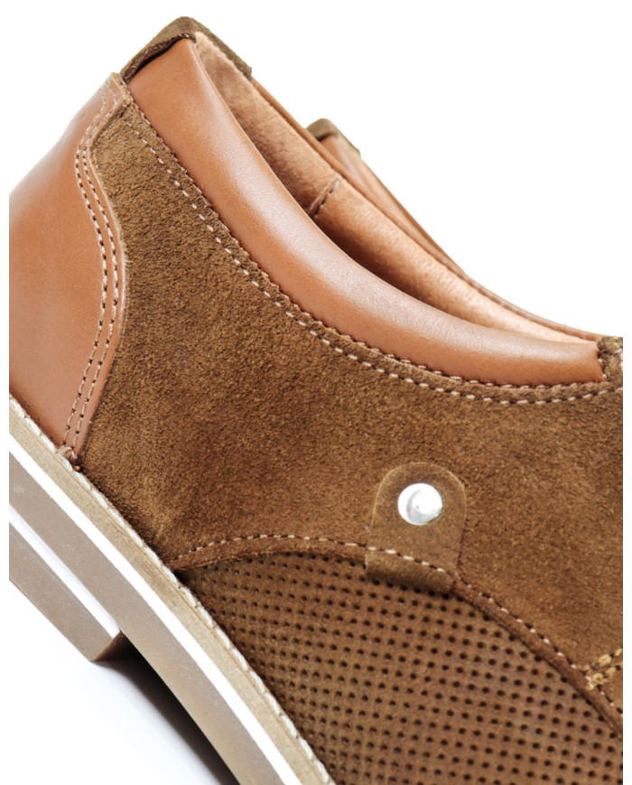 Ginova Man Zapatos en Suede