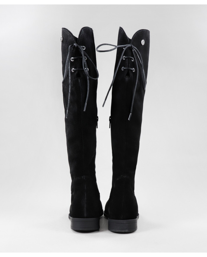 Botas Cano Alto Ginova con cordones ajustables