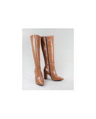 Botas Camel de Cano Alto Ginova Elegantes