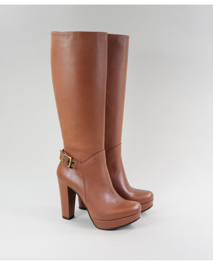 Botas de alta Ginova Cano con Buckle
