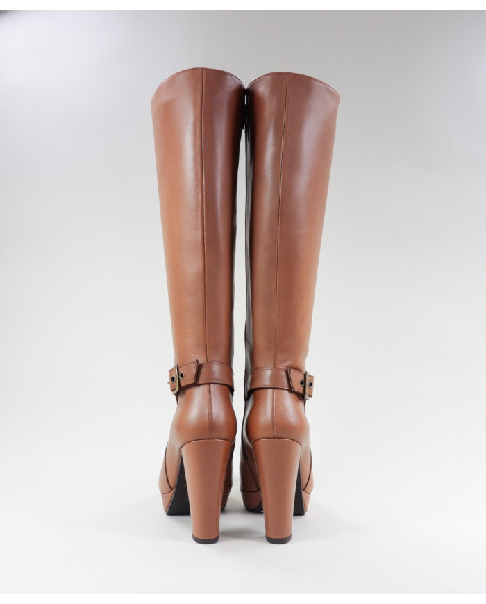 Botas de alta Ginova Cano con Buckle