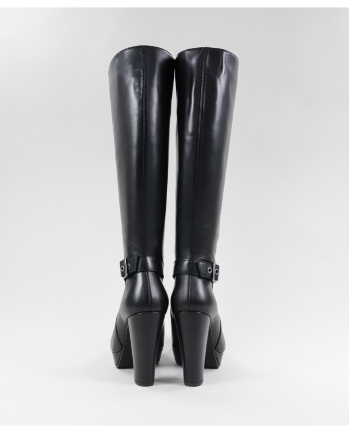 Botas de alta Ginova Cano con Buckle