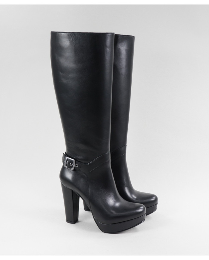 Botas de alta Ginova Cano con Buckle