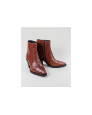 Camel Texanas Ankle Boots Medium Ginova
