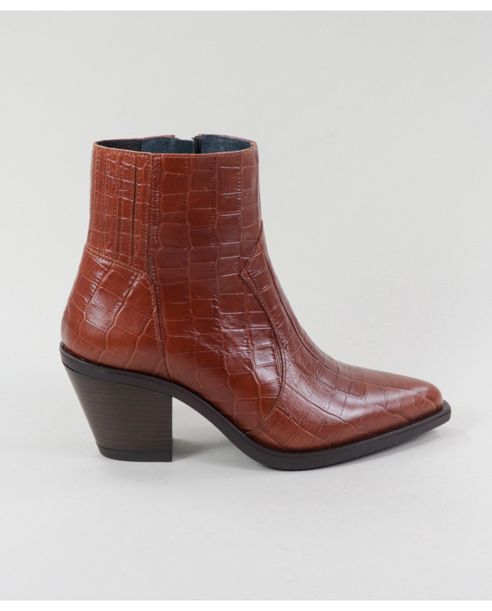 Botas Texana de tacón medio Ginova