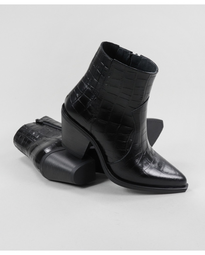 Botas Texana de tacón medio Ginova