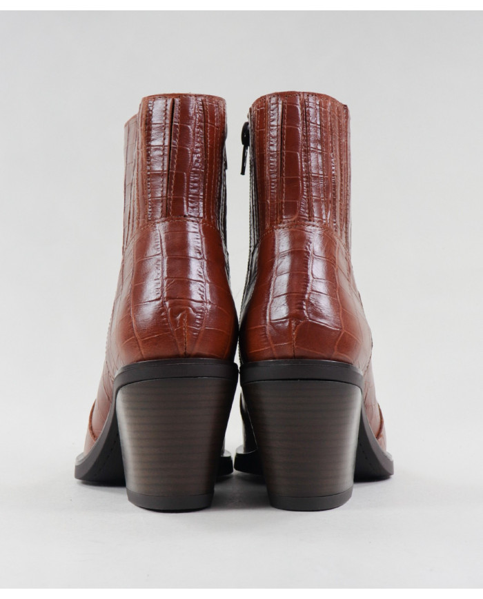 Botas Texana de tacón medio Ginova