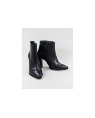 Botas de tacón de alta Ginova con piel embosada