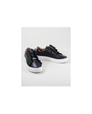 Women's Black Ginova Trainers with Folhos