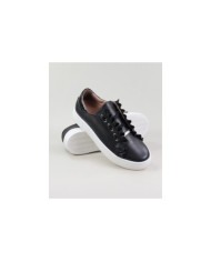 Women's Black Ginova Trainers with Folhos