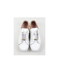 Women's Ginova White Trainers with Folhos