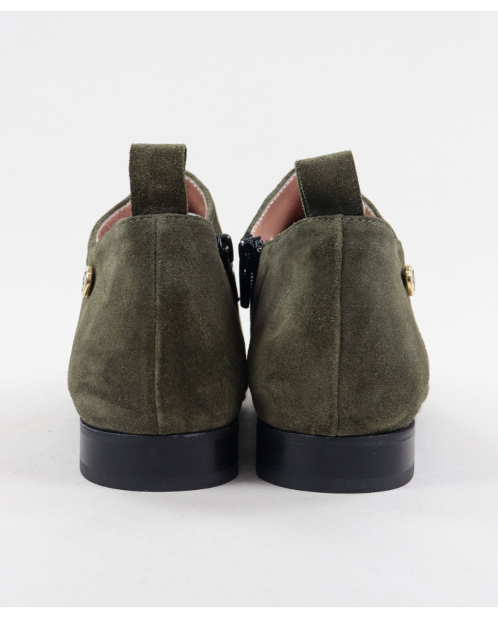 Botas Rasas Ginova Femininas com Fecho