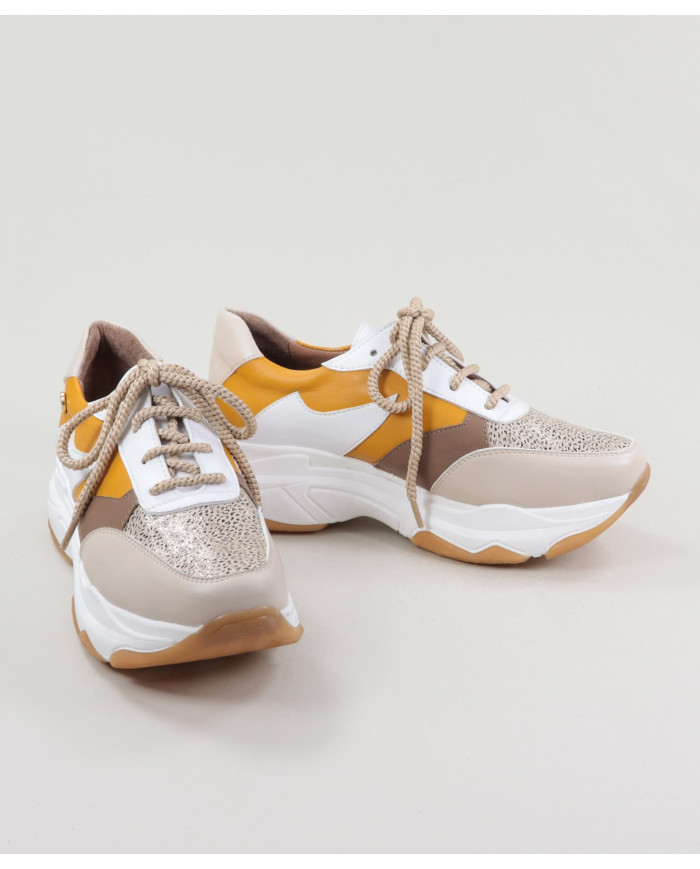 Women's Taupe Ginova Trainers with Wholesalers