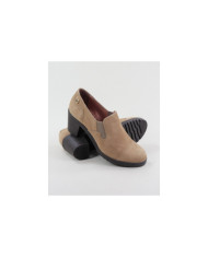 Camel de Senhora Ginova Botins with Elastic