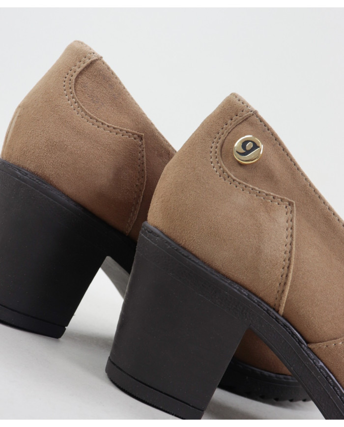 Camel de Senhora Ginova Botins with Elastic