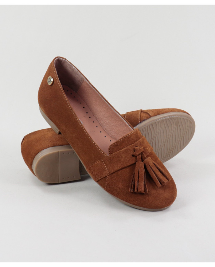 Sapatos Camel Femininos Ginova com Berloques