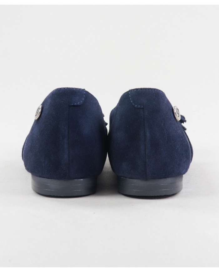 Sapatos Azuis Femininos Ginova com Berloques