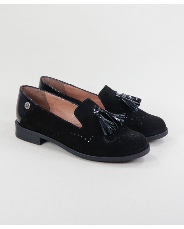Black Lady Ginova Rasos Shoes with Berloque