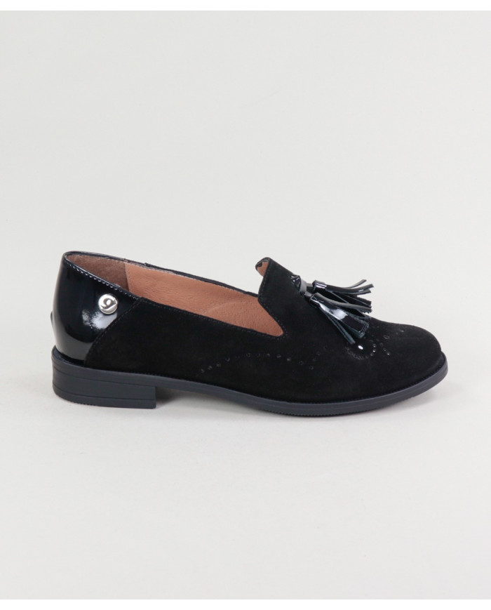 Black Lady Ginova Rasos Shoes with Berloque