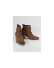 Camel Texanas Ankle Boots Medium Ginova