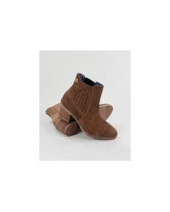 Camel Texanas Ankle Boots Medium Ginova