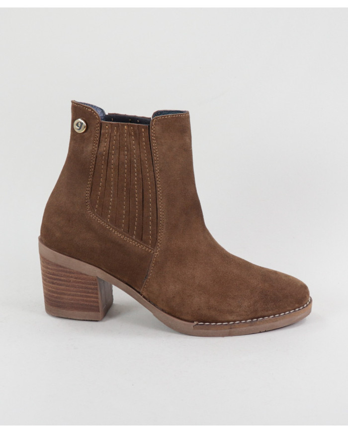 Botas Texana de tacón medio Ginova