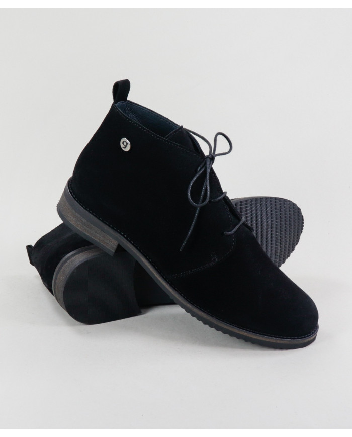 Black Buttons Rasos Ginova with Finos Cords