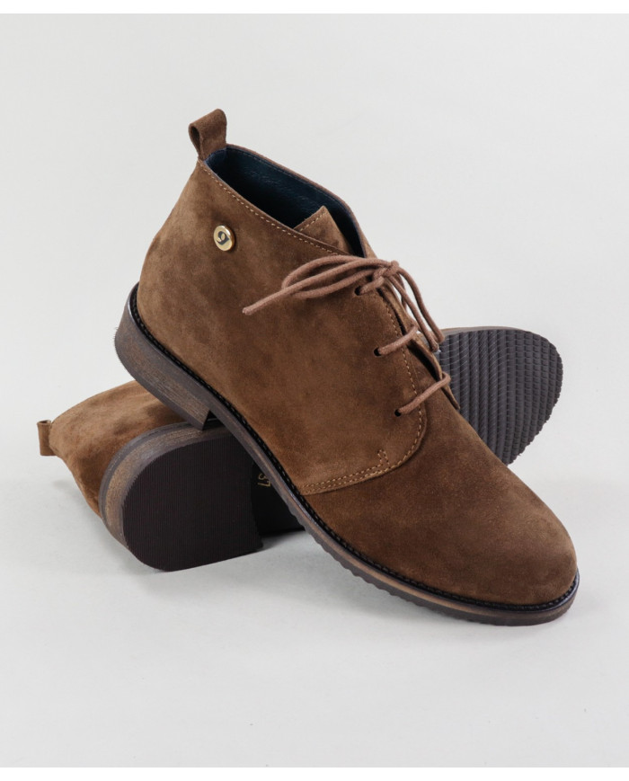 Ginova Rasos Botas con Finos Cords