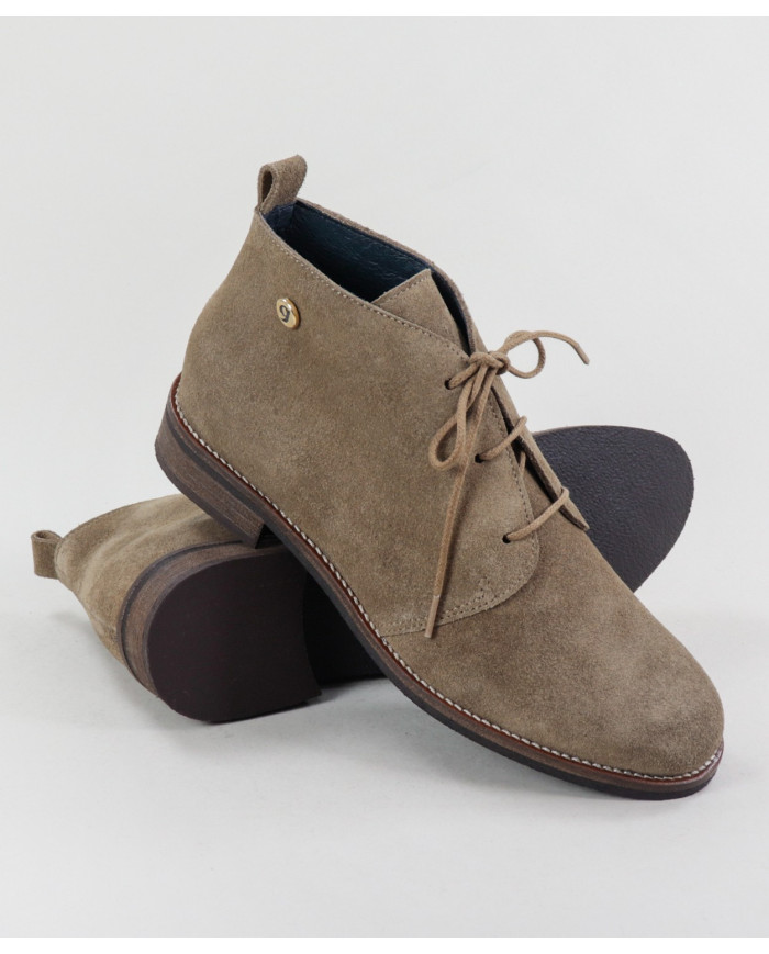 Ginova Rasos Botas con Finos Cords