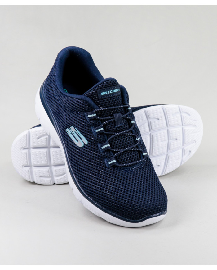 Blue Skechers Quick Lapse shoes