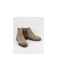 Taupe Rasas Ginova Boots with Rebordo Decorated