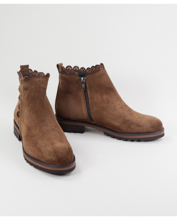 Rasas Ginova Botas con Rebordo Decorada