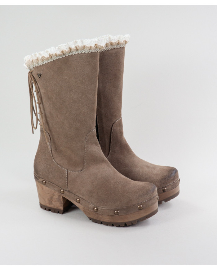 Botas de mujeres Ginova con cordones