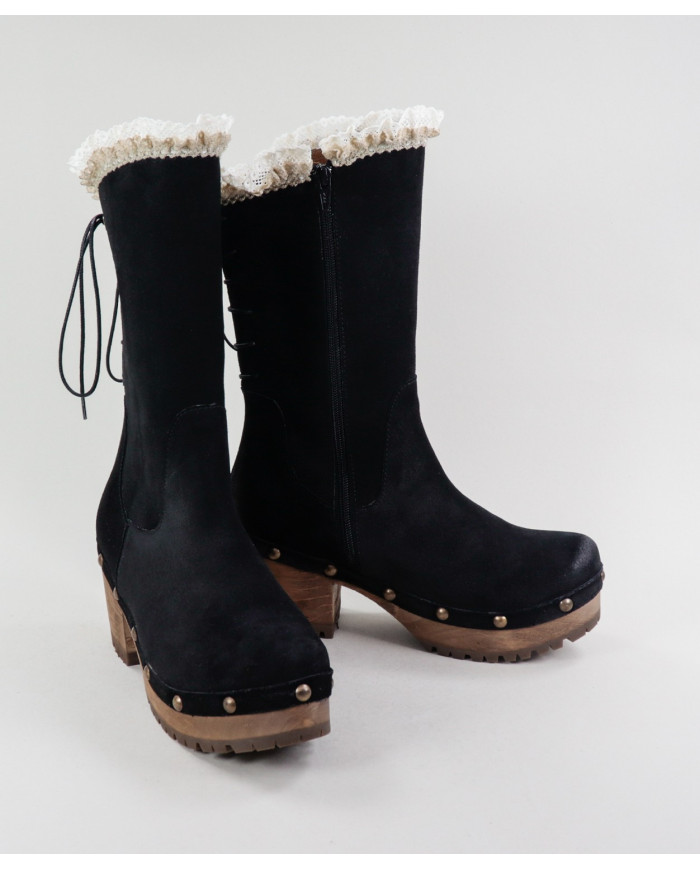 Botas de mujeres Ginova con cordones