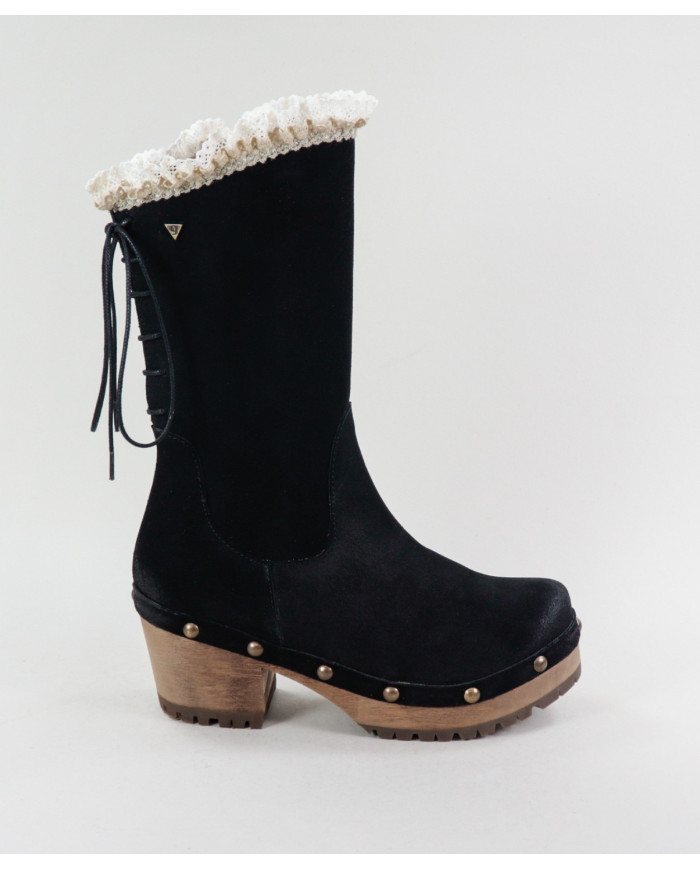 Botas de mujeres Ginova con cordones