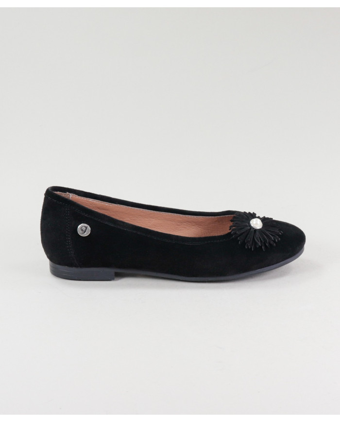 Sabrinas Pretas de Senhora Ginova com Aplique Decorativo