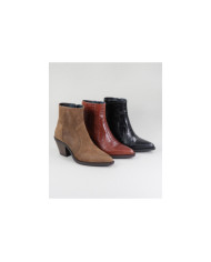 Botas Texana de tacón medio Ginova