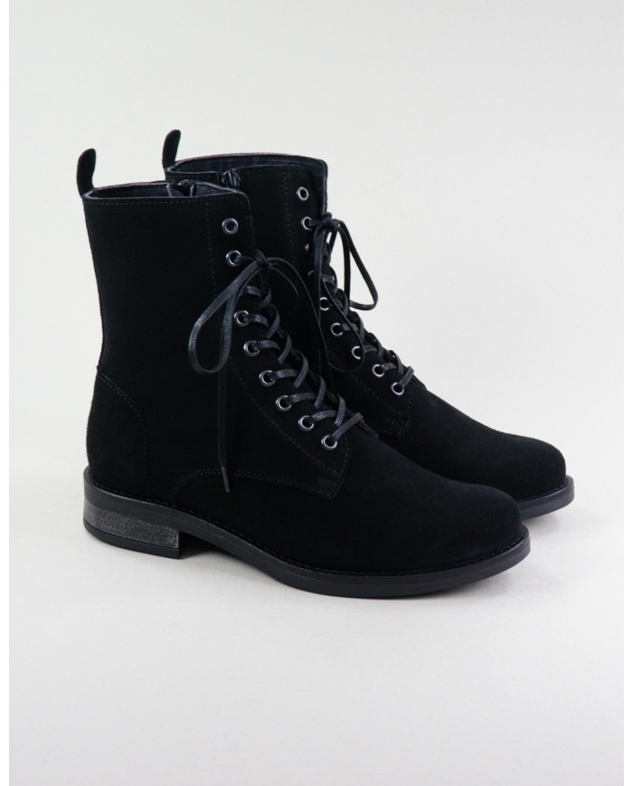 Rasas de Senhora Ginova Botas de estilo militar