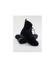 Rasas de Senhora Ginova Botas de estilo militar